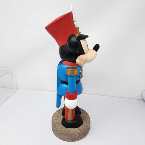 Disney Mickey Mouse 13" Wood and Resin Nutcracker Soldier Figurine - Picture 4 of 10